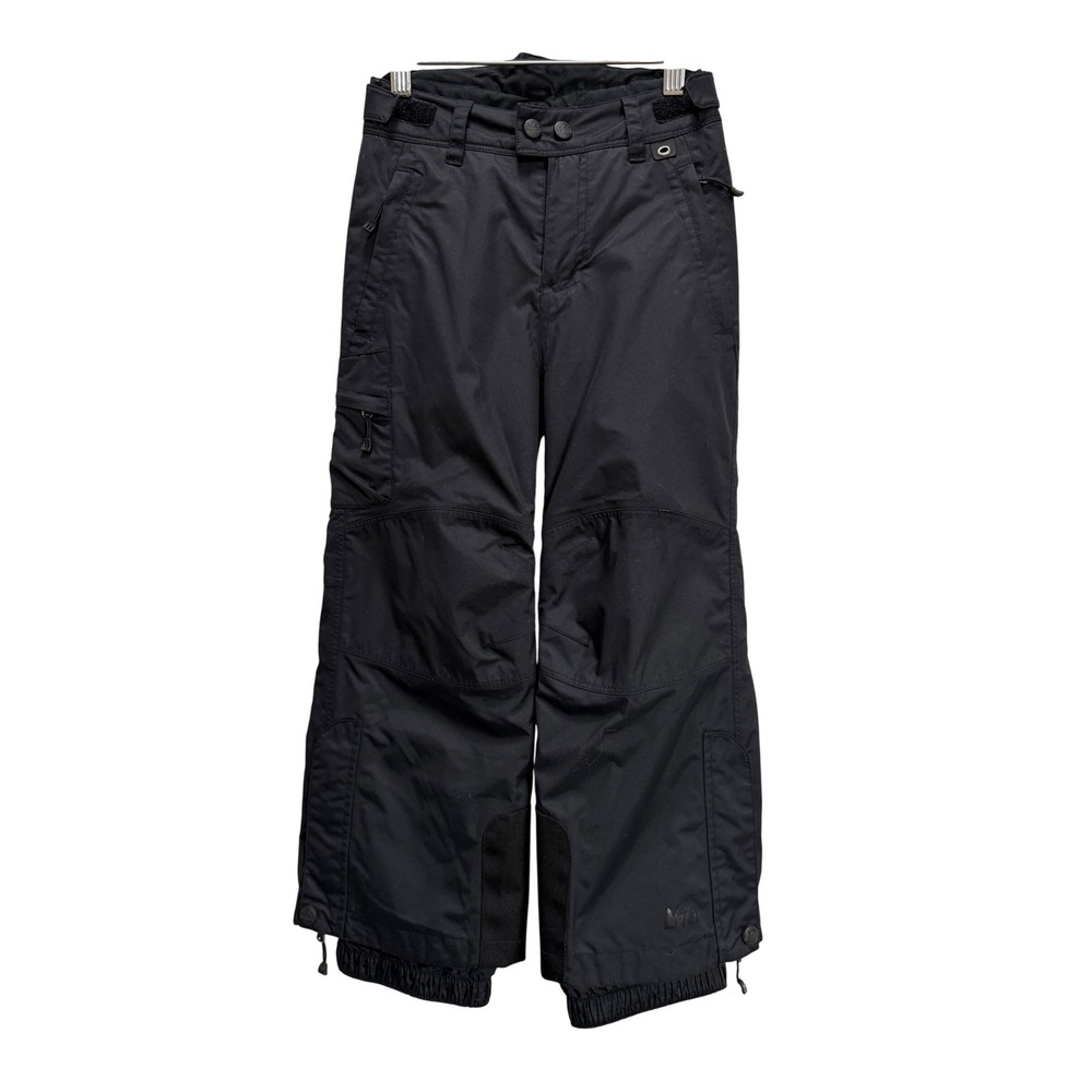 REI Snow Pants Black EUC Ski/ Snowboard  Insulated Adjustable Waist Girls XXS